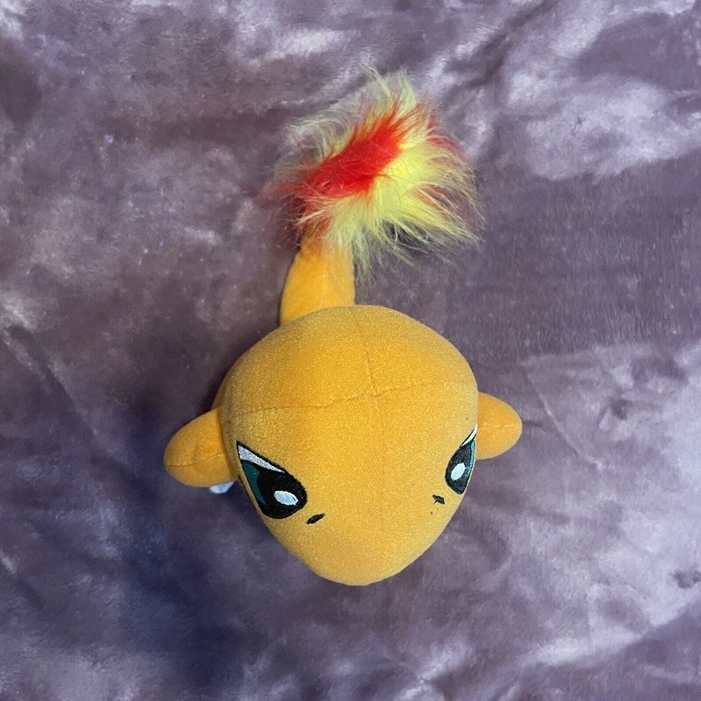 Charmander Pokemon Plush Toy Doll 8" Stuffed Animal 2016 Embroidered Eyes - Picture 2 of 5